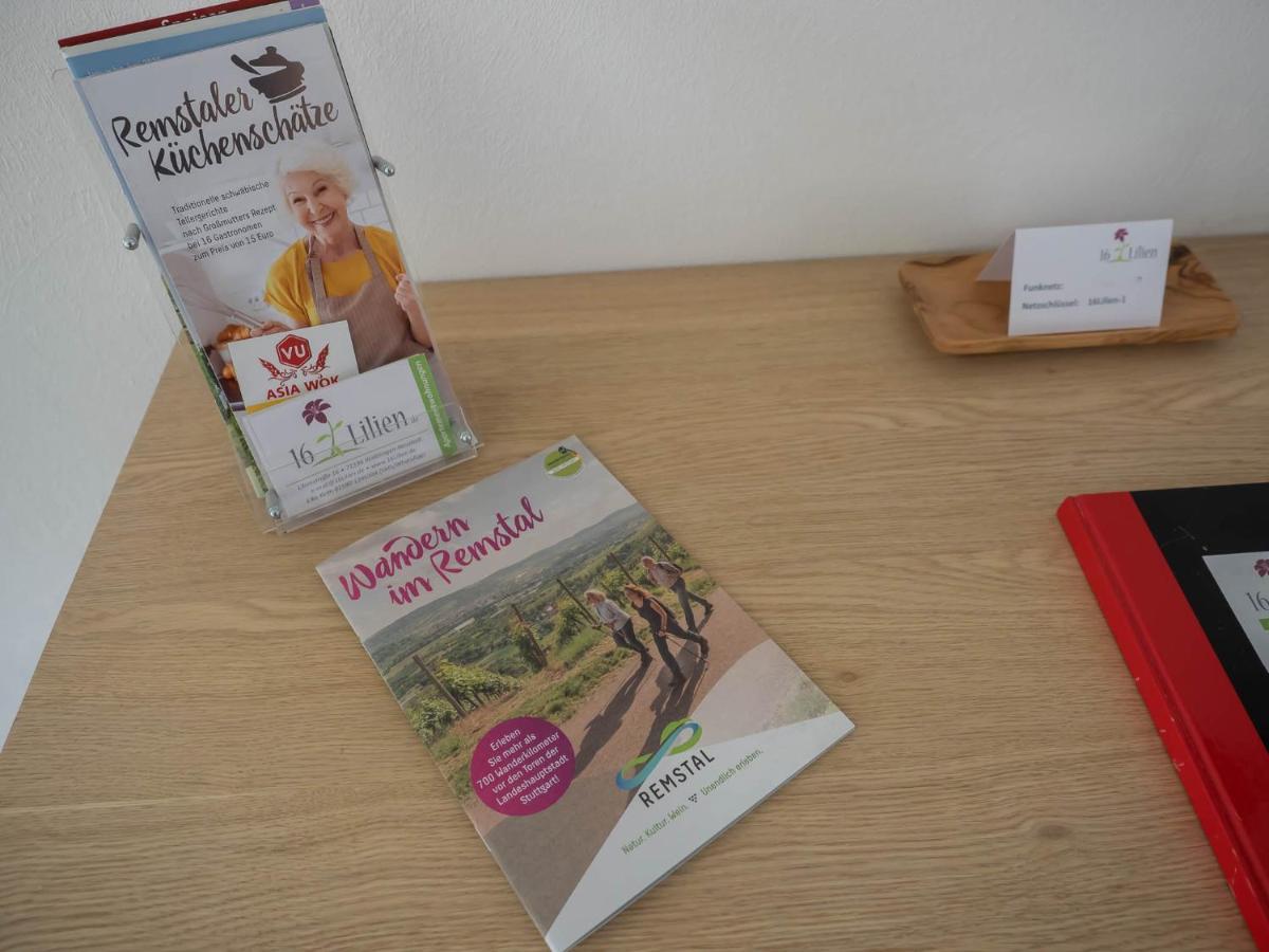 16Lilien Apartmentwohnung Waiblingen  Zewnętrze zdjęcie